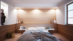 Bedroom setup for sleep better at night