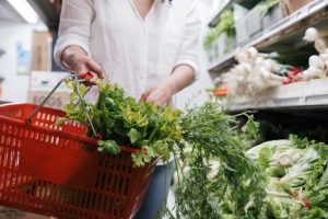 Grocery shopping guide for healthy eating and nutrition 