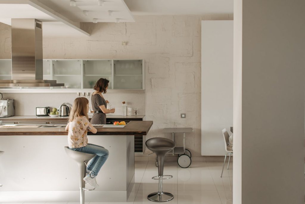 Well-modern kitchen organization for busy moms