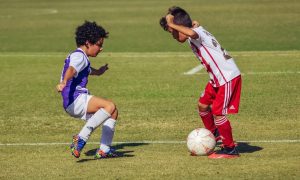 Children playing for functional fitness 