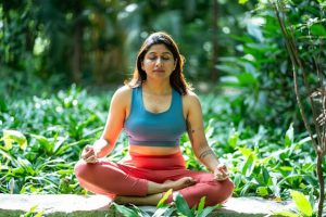 Calm mind contributes to natural glowing skin 