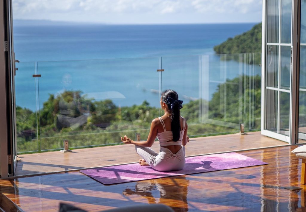 Sunrise and a healthy morning routine representing morning habits for success