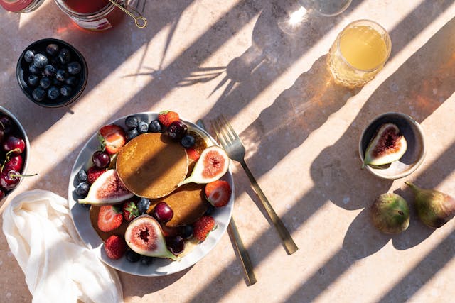 Healthy natural meals that support glowing skin care from inside 