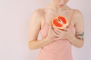 Fresh fruits and vegetables for natural glowing skin 
