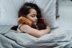 Minimalist and cozy bedroom setup for deep restful sleep 
