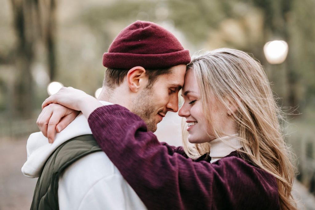 Couple sharing a supportive moment representing Emotional Wellness in Relationships