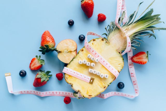 Illustration of a scientific approach to healthy eating for science-based nutrition tips