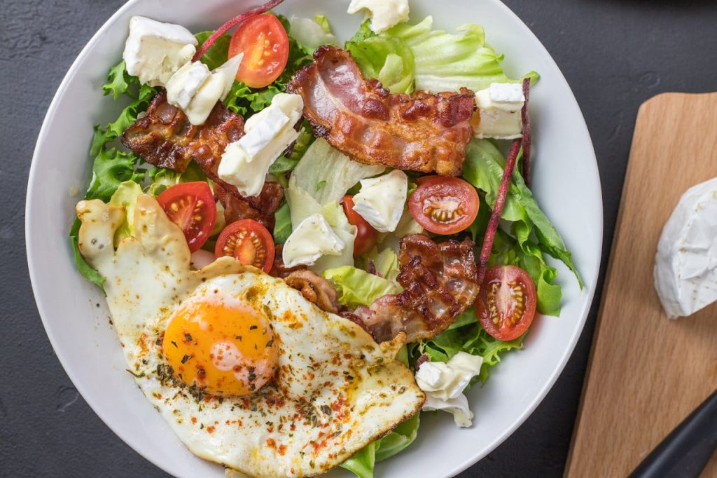 Nutritious eating habits showing fresh vegetables, fruits, and home-cooked healthy meals
