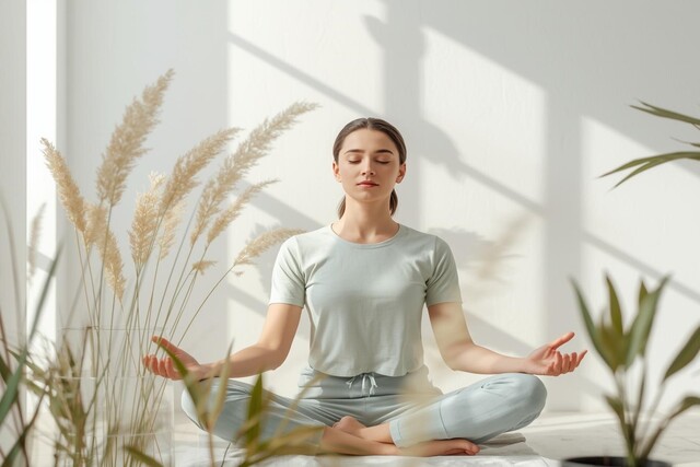 Visualization of the Benefits of Emotional Wellness emphasizing inner peace and personal growth
