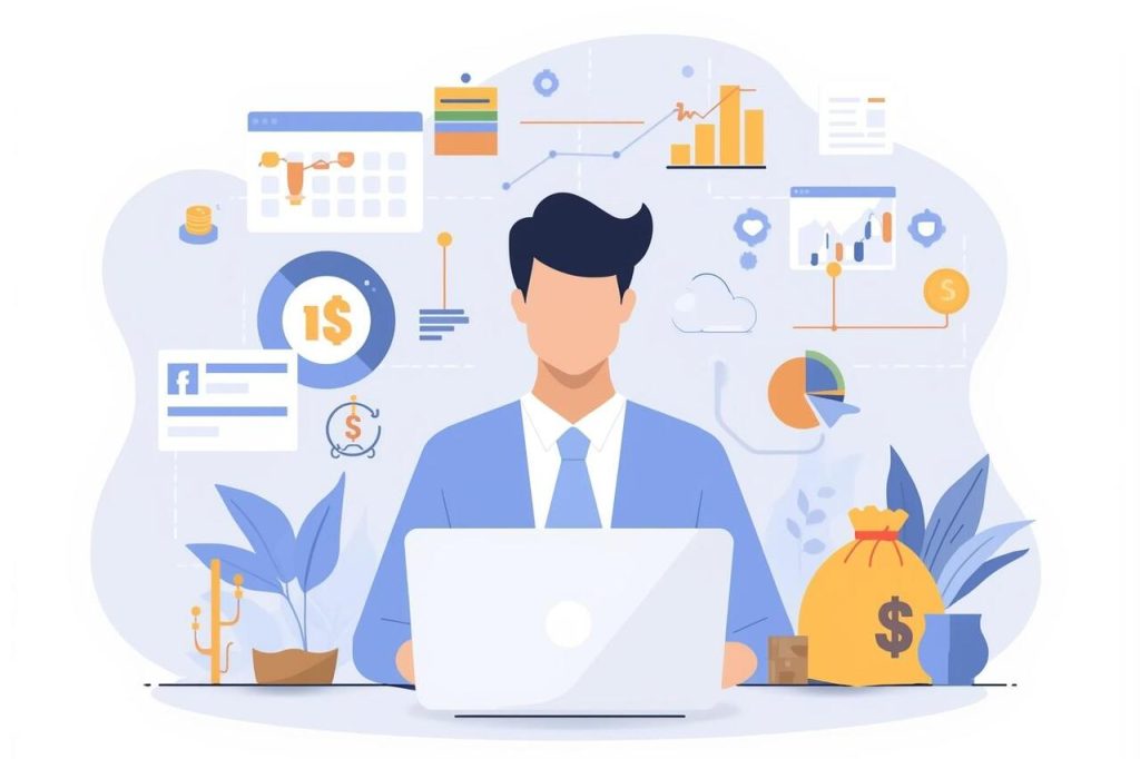 Feature image showing the Golden Rules to Automate Finances with smart money management and productivity tools