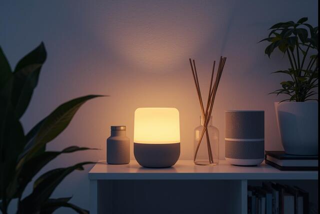 Smart home biohacks creating a relaxing wellness-friendly environment