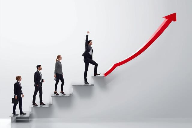 Illustration depicting the final thoughts on success and career sigma rules, showing growth, achievement, and career success journey. 