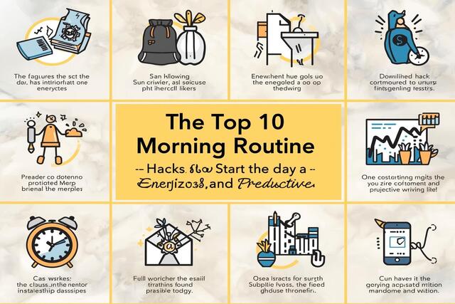 Top 10 morning routine hacks for a productive and energized start to the day
